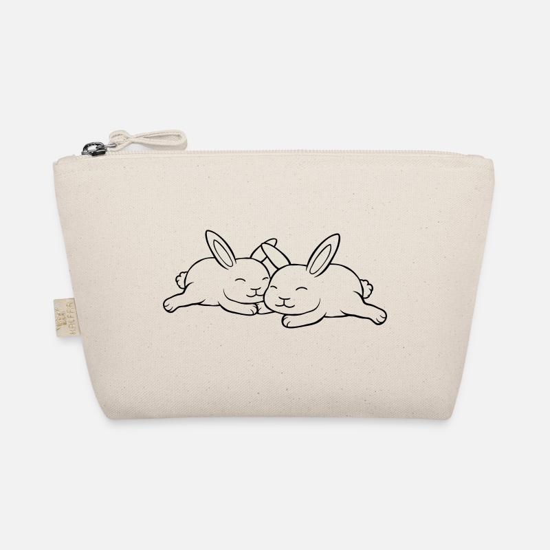 Couple de lapins amoureux Trousse biologique