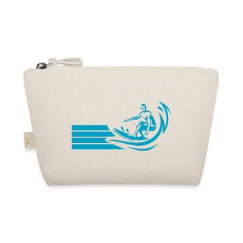 Surfen Surfing Wellenreiten - Bio-Täschchen - Natur - Vorne