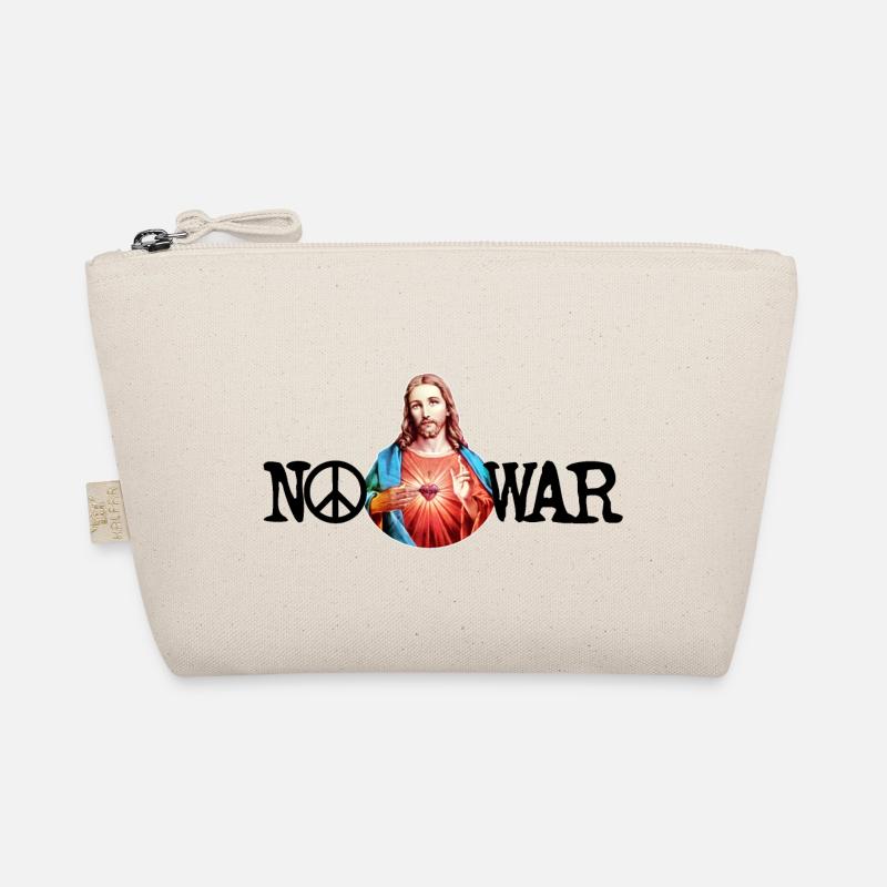 NO WAR Jesus Christ | Jesus Christus Bio-Täschchen