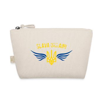 Ukraine Glory and Honor - Organic Pouch - nature - Front