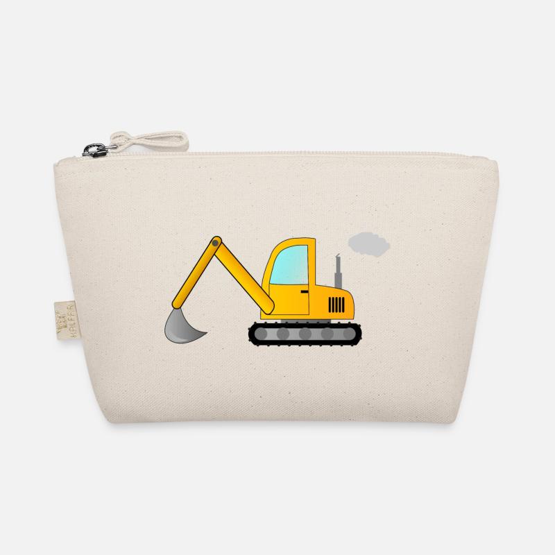 Bagger - Bio-Täschchen - Natur
