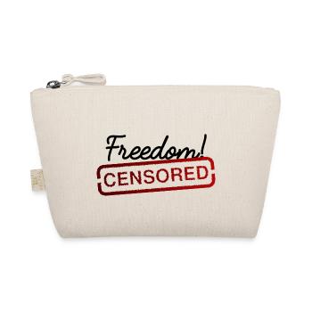 CENSORED FREEDOM - Organic Pouch - nature - Front