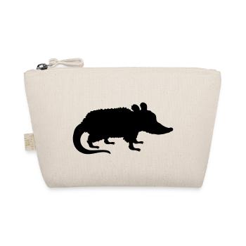 Silhouette Opossum Design - Trousse biologique - nature - Devant