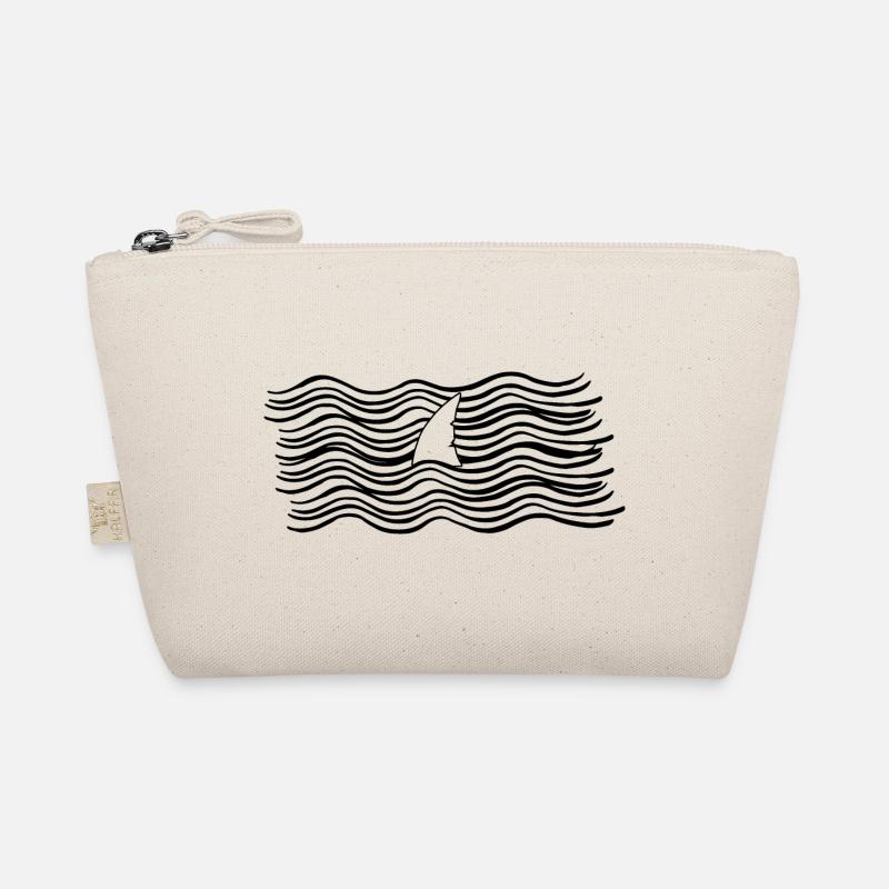 Aileron de requin dans la mer Trousse biologique