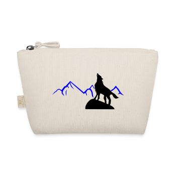 Wolf Cry Mountains - Organic Pouch - nature - Front