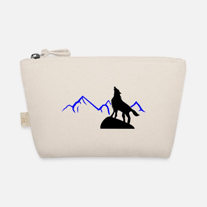 Wolf Cry Mountains Organic Pouch