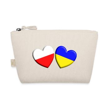 Poland supports Ukraine - Organic Pouch - nature - Front