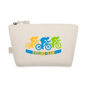 Cycling Team Bike - Organic Pouch - nature - Front