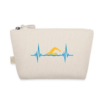 Puls Sport Schwimmer - Bio-Täschchen - Natur - Vorne