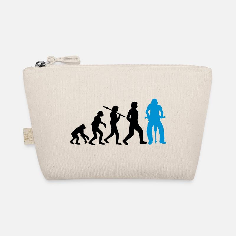 Logo Evolution Jackhammer Organic Pouch