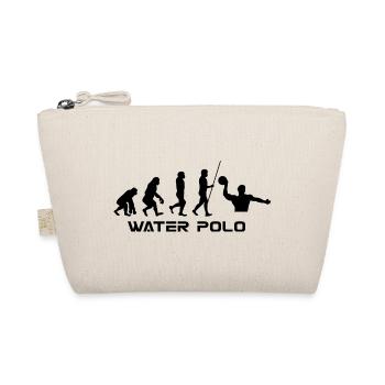 Wasserball Motiv Waterpolo Sport - Bio-Täschchen - Natur - Vorne