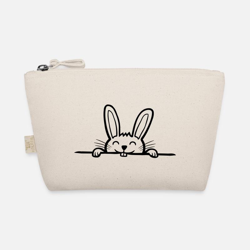 Verstecktes Häschen Boden Bio-Täschchen