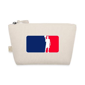 Basketball Logo - Bio-Täschchen - Natur - Vorne