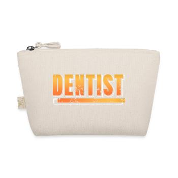 Vintage Dentist T-Shirt Designs Cadeau Cadeau - Trousse biologique - nature - Devant