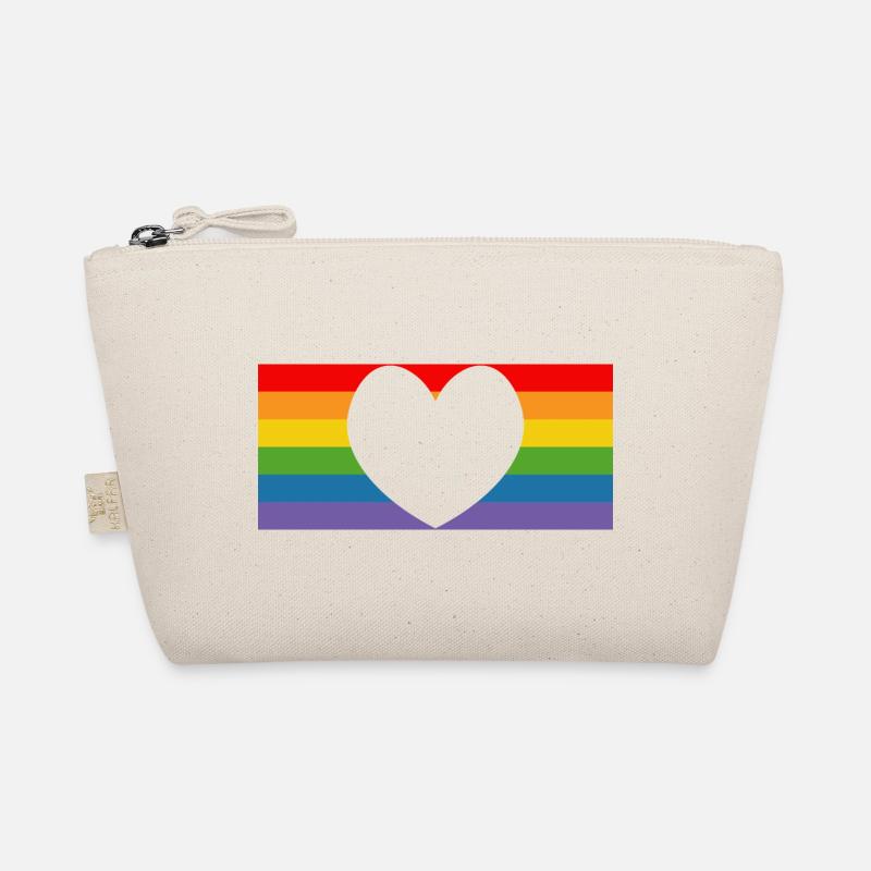 pride regenbogen flag Bio-Täschchen
