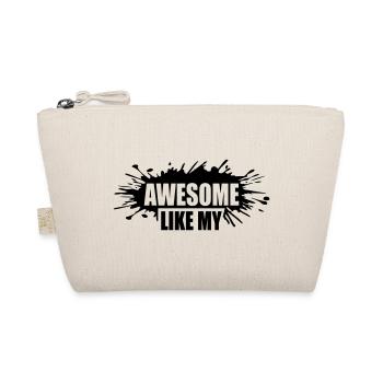 Template Awesome Like My - Organic Pouch - nature - Front