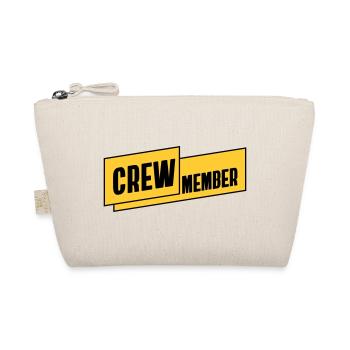 CREW Mitglied Team Staff Gruppe Mannschaft Auswahl - Bio-Täschchen - Natur - Vorne