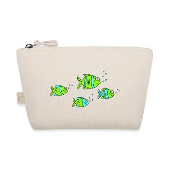 Fish Water Sea Graffiti Dessin des enfants Nature - Trousse biologique - nature - Devant