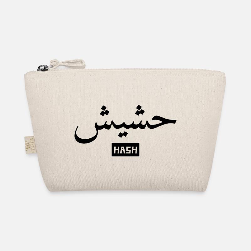 ARABIC HASH BLACK Bio-Täschchen