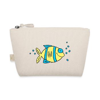 Poisson Cichlide Eau Mer Graffiti Dessin - Trousse biologique - nature - Devant