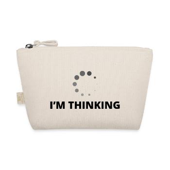 I'm Thinking Coder Software Developer Programmer N - Bio-Täschchen - Natur - Vorne