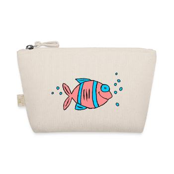 Poisson Cichlide Eau Mer Graffiti Dessin - Trousse biologique - nature - Devant