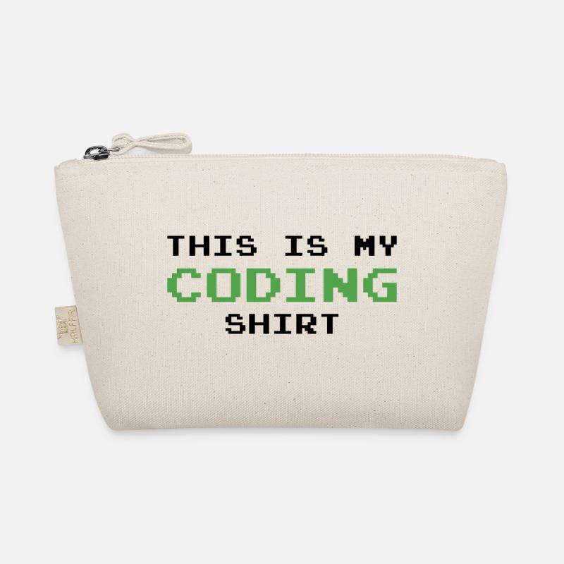 This Is My Coding Shirt Coder Programmer Computer Bio-Täschchen