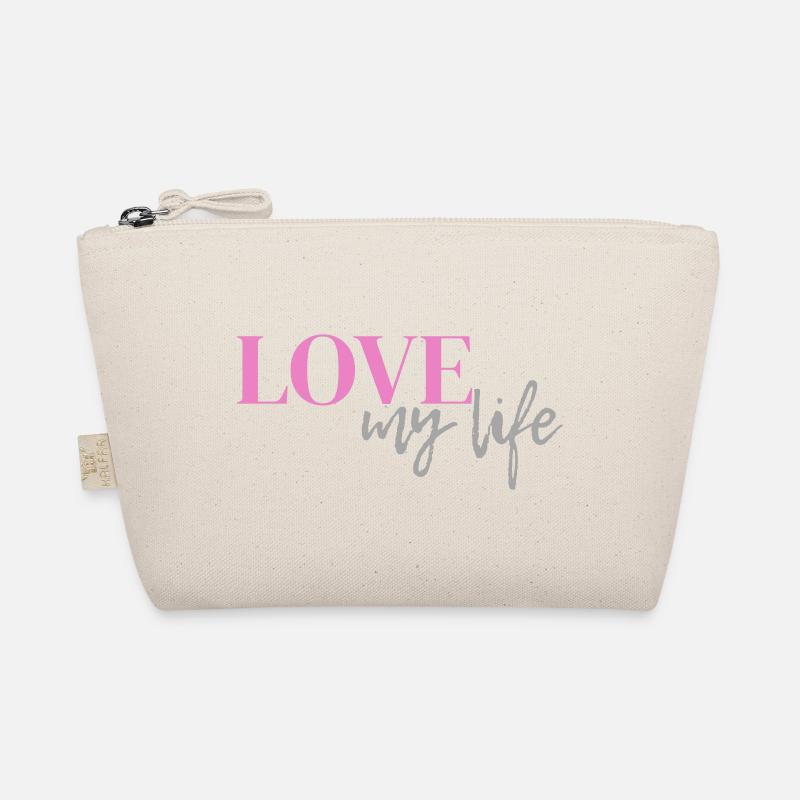 Love my life - la devise des gens heureux Trousse biologique