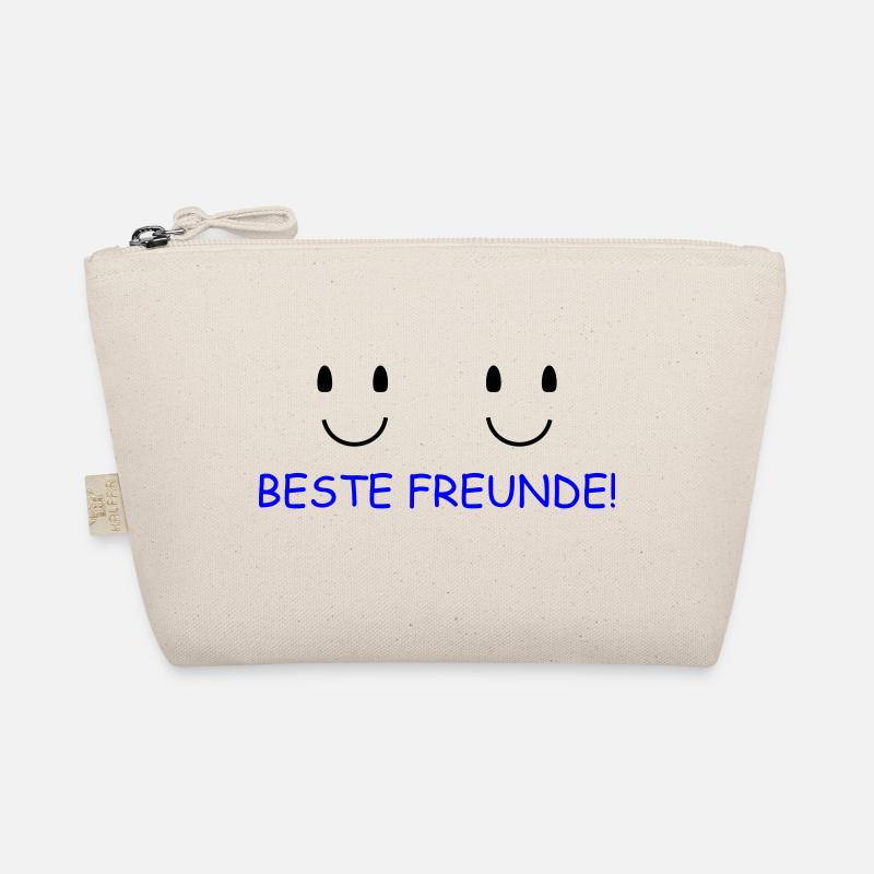 Beste Freunde - Bio-Täschchen - Natur
