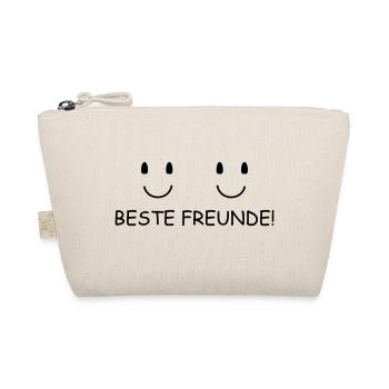 Beste Freunde - Bio-Täschchen - Natur - Vorne