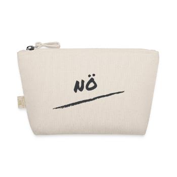 nö T-shirt Geschenk für Männer, Frauen und Kinder - Bio-Täschchen - Natur - Vorne