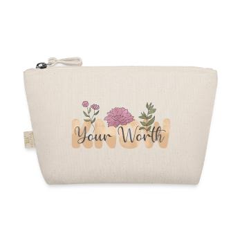 Selbstliebe Inspiration Energie Geschenk - Bio-Täschchen - Natur - Vorne