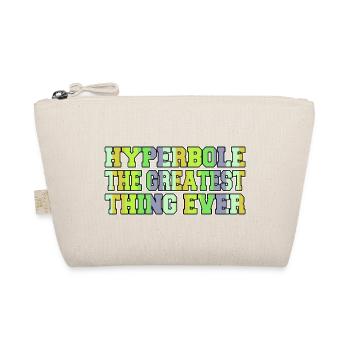 authors quote happy literary bicycle author school - Organic Pouch - nature - Front