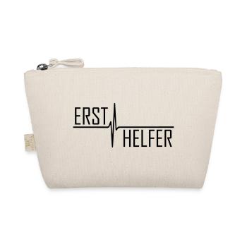 Ersthelfer Sanitäter erste Hilfe - Bio-Täschchen - Natur - Vorne