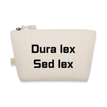 Dura lex Sed lex (dicton latin) - Trousse biologique - nature - Devant