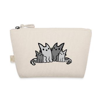 Famille des petits chats sédentaires - Trousse biologique - nature - Devant