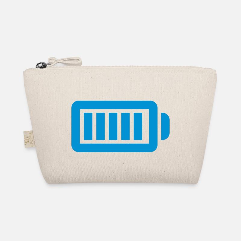 Battery fully charged bar Organic Pouch