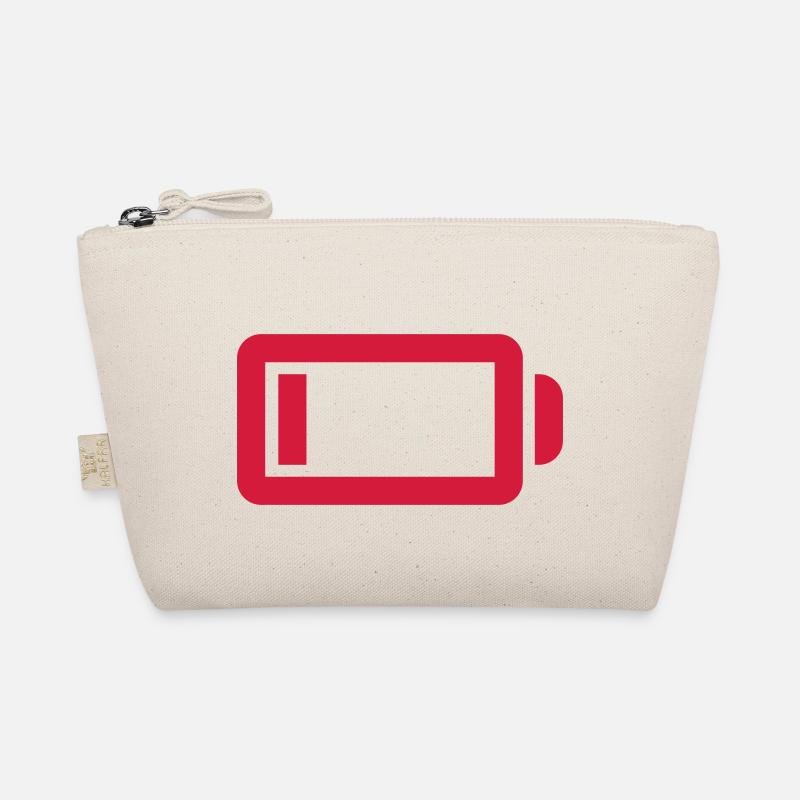 Battery empty no power Organic Pouch