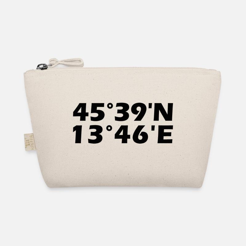 Trieste coordinates Organic Pouch