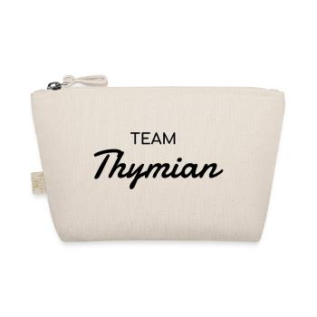 Team Thymian - Kräuter Liebhaber - Bio-Täschchen - Natur - Vorne