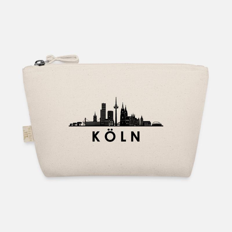 Cologne Silhouette Cologne Cathedral Germany Cologne Organic Pouch