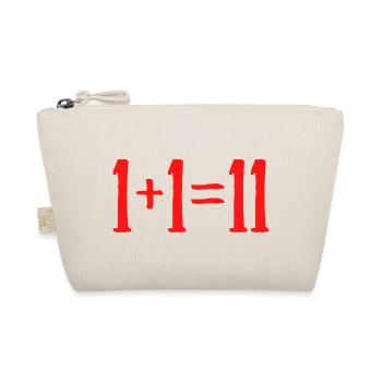 1 et 1 font 11 maths équation humour prof - Trousse biologique - nature - Devant