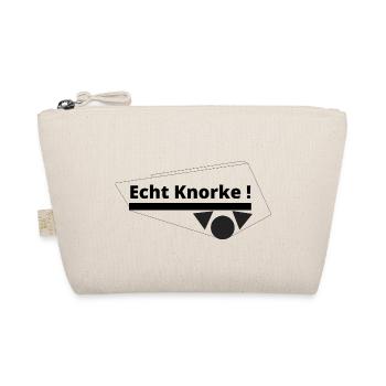 Echt Knorke - Bio-Täschchen - Natur - Vorne