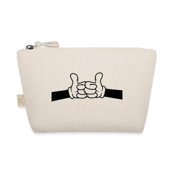 Brofist thumbs up comic - Organic Pouch - nature - Front