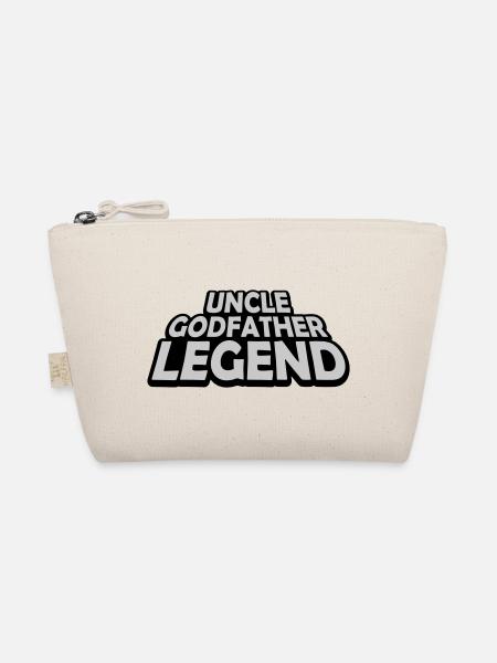 Uncle Godfather Legend Zitat - Bio-Täschchen - Natur - Vorne