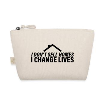 I Don't Sell Homes, I Change Lives 2 - Bio-Täschchen - Natur - Vorne