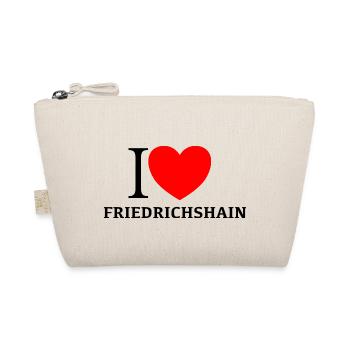I LOVE FRIEDRICHSHAIN - Bio-Täschchen - Natur - Vorne