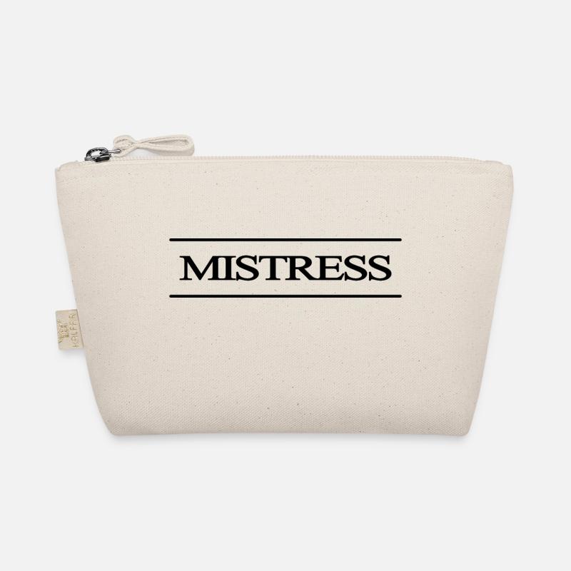Mistress Text Organic Pouch