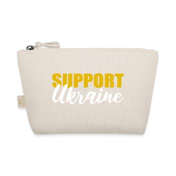 Supporting Ukraine Patriotic Person Poison - Organic Pouch - nature - Front