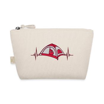 Puls Camping Tent Heartbeat - Organic Pouch - nature - Front